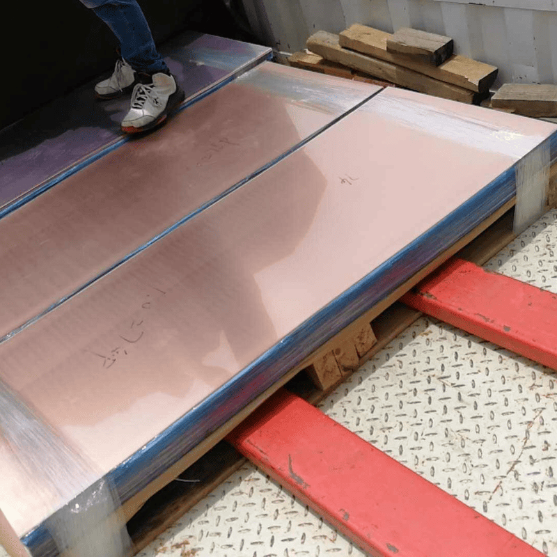 Медная пластина C10200/TU1