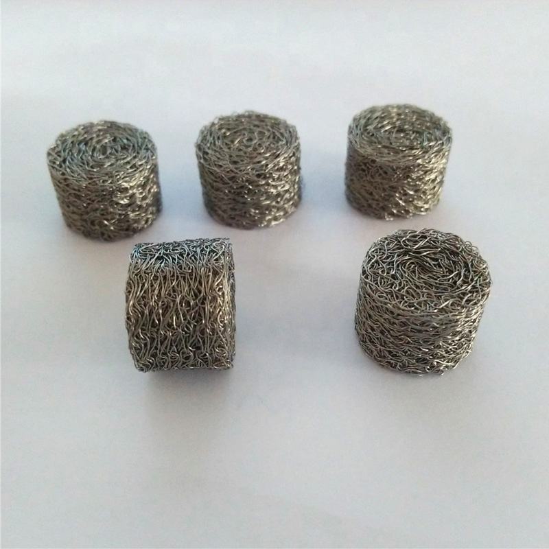 Прессованная вязаная проволочная сетка из нержавеющей стали